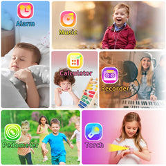 Tixpc Kids Smart Watch camera demonstrates photo and video capture for fun moments