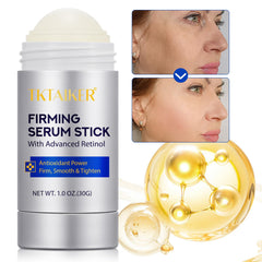 TKTALKER Retinol Stick applied under the eye for targeted firming.