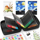 TMOL 120-pack colored pencils with vibrant colors for adult coloring projects