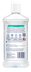Close-up of label highlighting 100% natural witch hazel and fragrance-free formula.