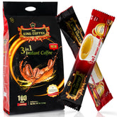 TNI King Coffee 3 in 1 front packaging view, convenient instant cup solution.