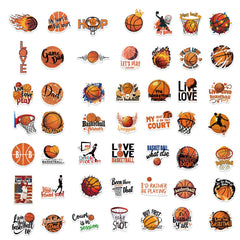 TNIXNCK basketball stickers on phone decorate devices with waterproof design