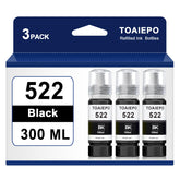 TOAIEPO Black 522 bottle packaging keeps contents secure for storage