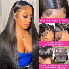 tobasew 200-density straight human hair offers full volume and a premium feel.