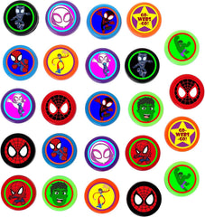 TOCKFIT Spide Stampers are ideal for birthday party favors and DIY crafts.