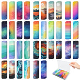 TOEMUR 72-piece anxiety stickers with storage box for easy gifting and organization.