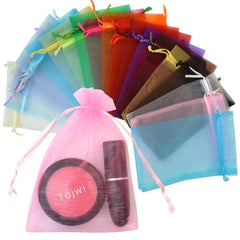 Tojwi organza bags package of 50 bags for gifting.