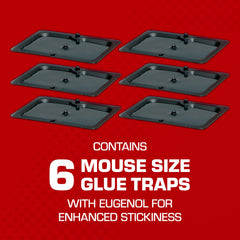 Tomcat Glue Traps wall-based placement in a kitchen setting.