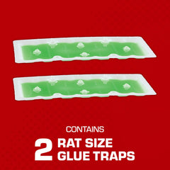 Tomcat Super Hold Glue Traps in package show bait-free pest control option.