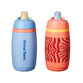 Tommee Tippee active spout 9oz cup with leak-proof valve prevents spills on the move