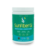 Tomorrow's Nutrition Sunfiber GI powder jar promotes gentle digestion
