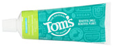 Tom's of Maine Fresh Mint travel-size toothpaste tube for on-the-go brushing.