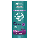 Tom’s of Maine Wild Lavender deodorant stick offers natural protection with a refreshing scent