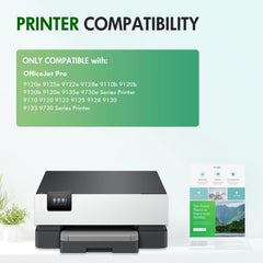 Toner Bank 936XL cyan cartridge showing vibrant color