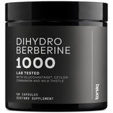 Toniiq Dihydroberberine GlucoVantage bottle pour for metabolic support