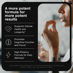 Toniiq RiaGev-WS patented ingredient badge for NAD+ support