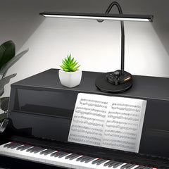 TonyEst piano light with 84 LED beads illuminates the keyboard for clear practice.