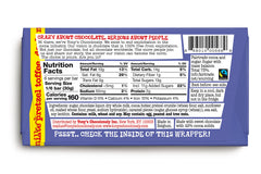 Tony's Chocolonely bar slice showing pretzel and toffee chunks for a savory-sweet bite