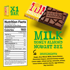 Tony's Chocolonely white raspberry bar image with bright berry note.