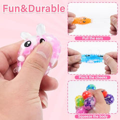 TOOYUMON bunny squishy slow-rise design supports focus during study or work.