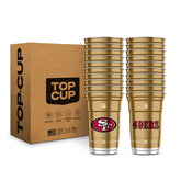 Top Cup NFL 49ers 20oz cup – hero view highlights official design for game-day celebrations.