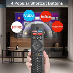 TOPKIND Philips remote Netflix shortcut button close-up