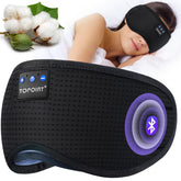 TOPOINT Sleep Mask Headphones with padded band and light-blocking design for uninterrupted rest