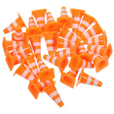 Topperfun mini traffic cones orange collection for boundary marking