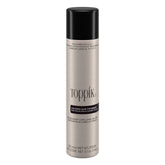 Toppik colored hair thickener dark brown can for quick coverage of thinning areas.