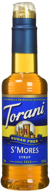 Torani Sugar Free S'mores bottle adds zero-calorie flavor to coffee