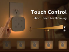 TORANKOS night light automatically switches on at dusk for easy use