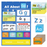 Torlam Alphabet Pocket Chart with A–Z letters for hands-on learning.