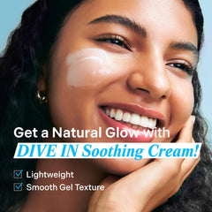 Torriden DIVE IN hydration-boost close-up demonstrates plump, dewy skin.