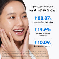 Torriden DIVE IN Serum label closeup with 5D Hyaluronic Acid info
