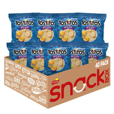 Tostitos Bite Sized Rounds 40-pack front view, ideal for sharing at gatherings.