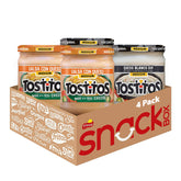 Tostitos Queso Variety Pack Medium Chunky Salsa jar for bold snacking