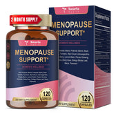 Totaria 40in1 menopause bottle front showing vegan capsules for balance and daily support.