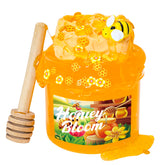 Tototang DIY clay honey slime base shows jelly texture for soothing ASMR play