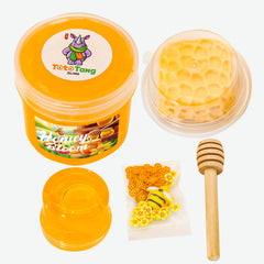 Tototang honeycomb clay addon adds tactile texture for creative slime crafting