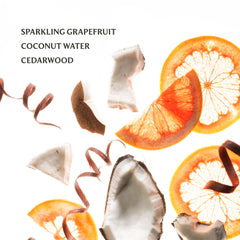 Touchland Beach Coco Trio packaging emphasizes dye-free formula
