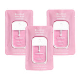 Touchland Berry Bliss Trio Set bottles, travel-friendly hydration for on-the-go sanitizing.