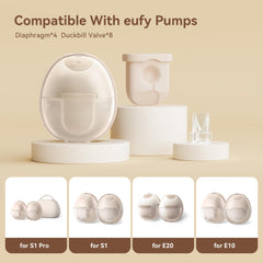 TOVVILD duckbill valve for eufy E20 compatibility supports smooth pumping.