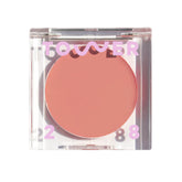 Tower 28 BeachPlease cream blush lip tint rosy nude swatch for natural glow.