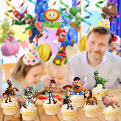 Toy Inspired Story Cupcake Toppers easy to insert for quick decorating