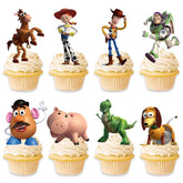 Toy Inspired Story Cupcake Toppers packaging view for party prep
