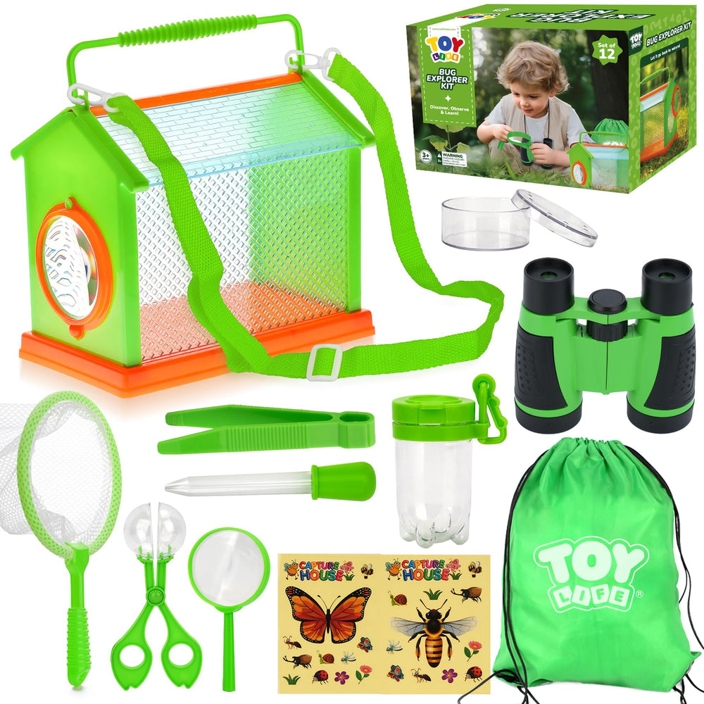 TOY Life bug catcher kit complete 12pcs for outdoor exploration and hands-on learning.