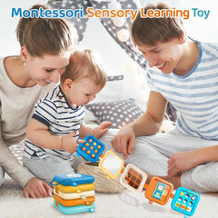Toylfort carrot puzzle promotes problem-solving through tactile interaction