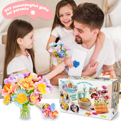 Toyly long-and-short-flower-branches enable mix-and-match creativity.