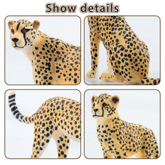Toymany cheetah figurines male-cheetah-1, a dynamic accent for playful adventures.