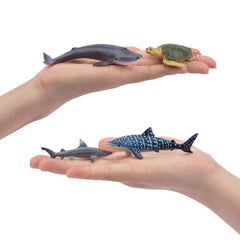 Toymany ocean cake toppers for a playful party theme.